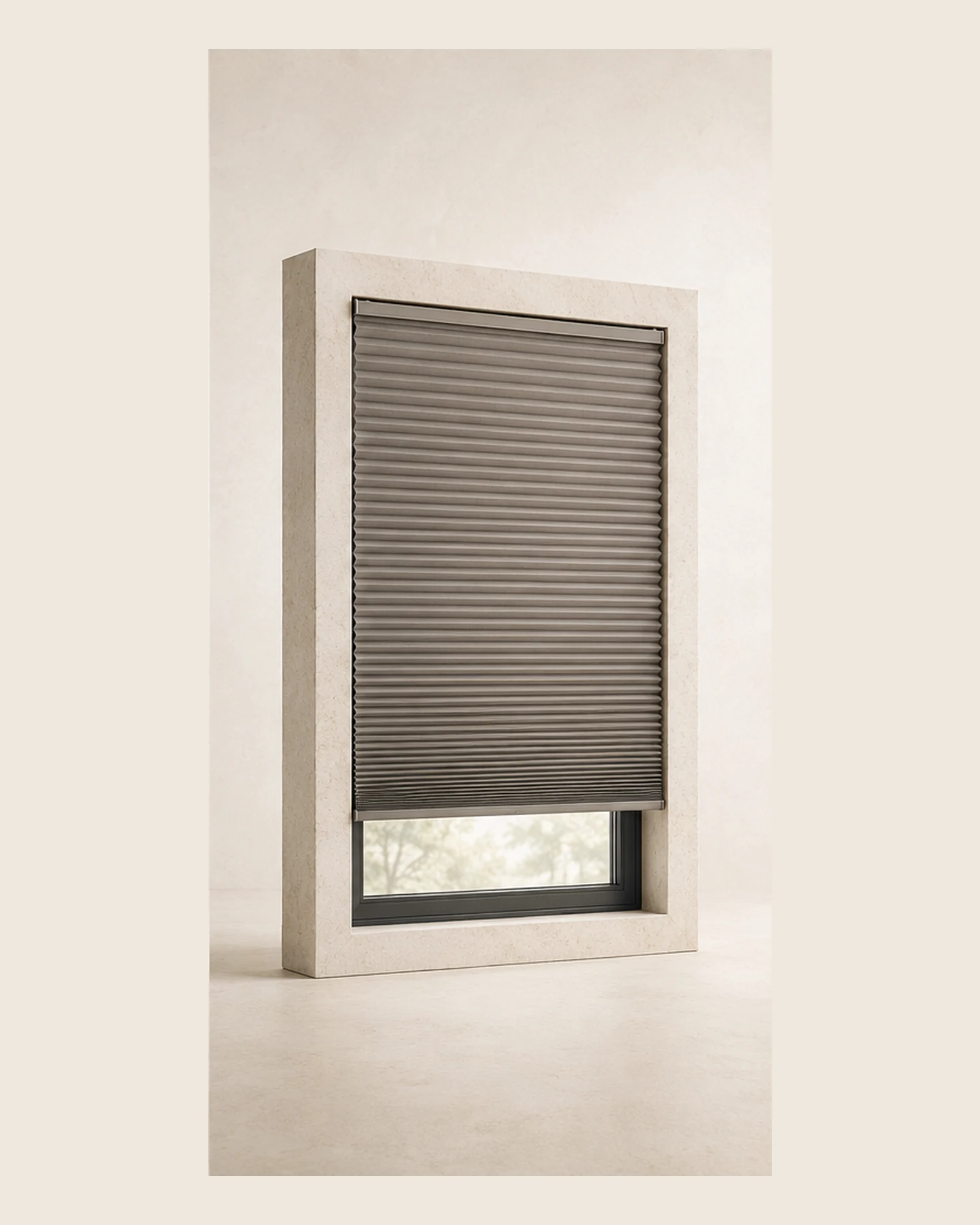 Pleated blackout blind