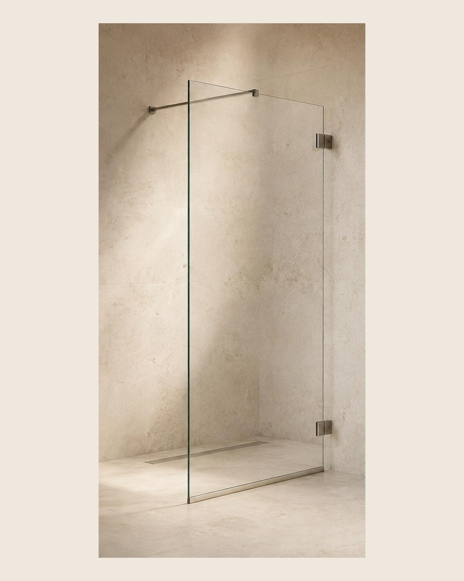 Shower glass