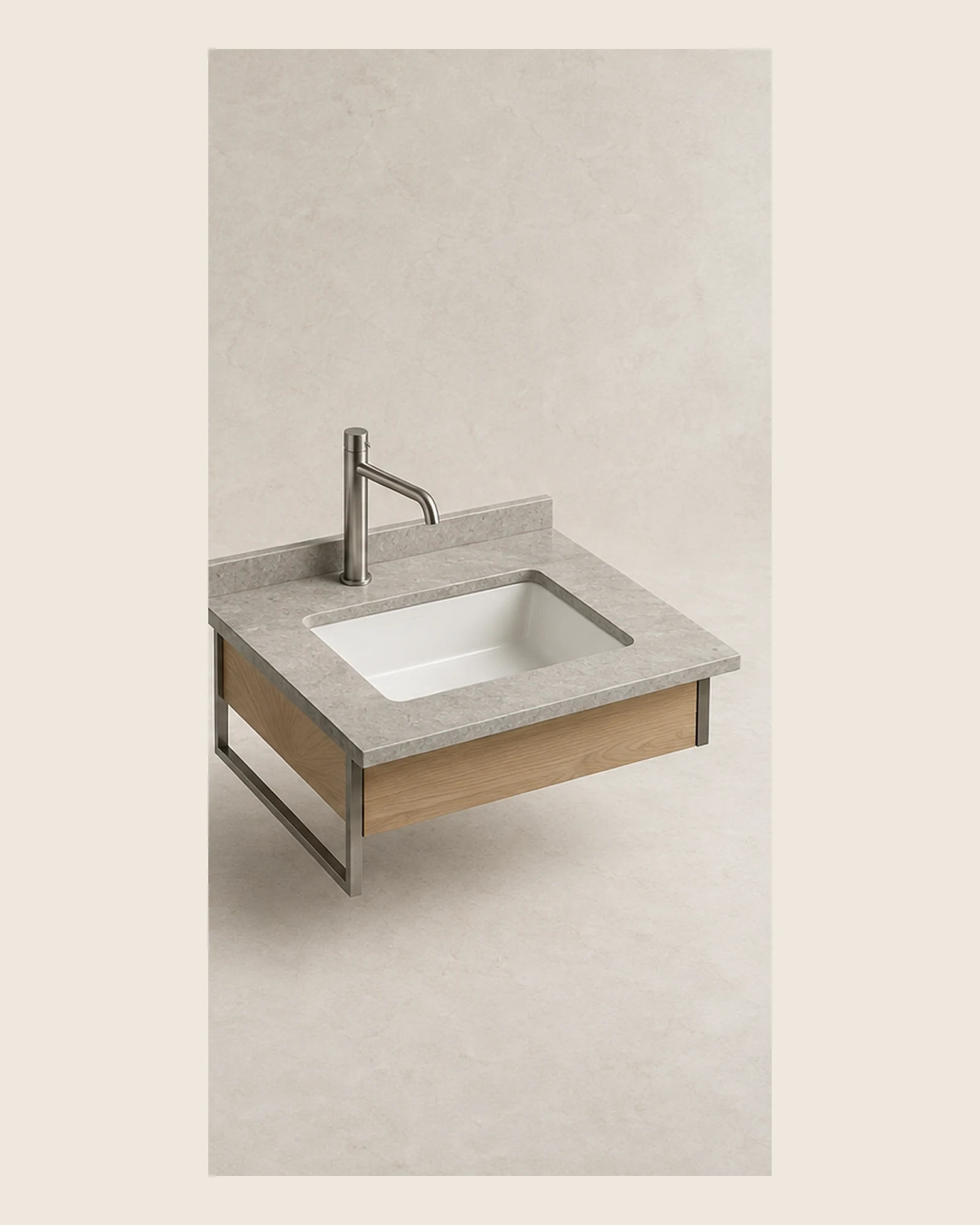 Undermount basin or sink